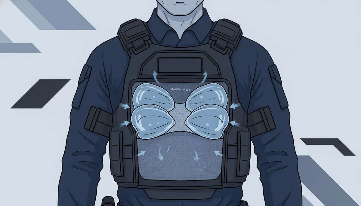 body armor cooling