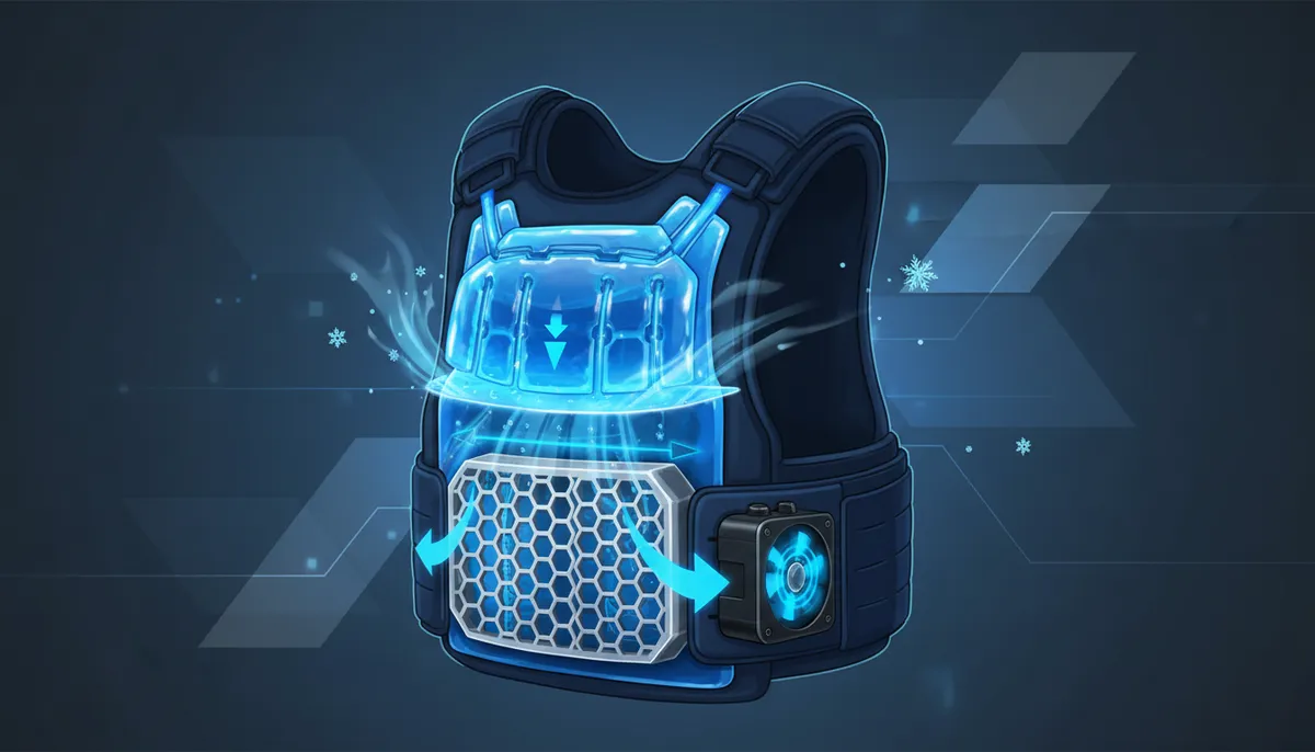 body armor vent ice