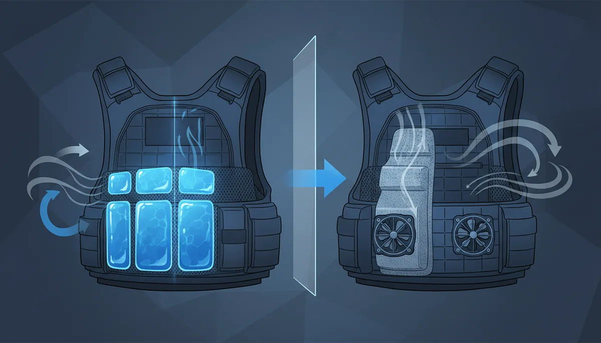 body armor vent ice