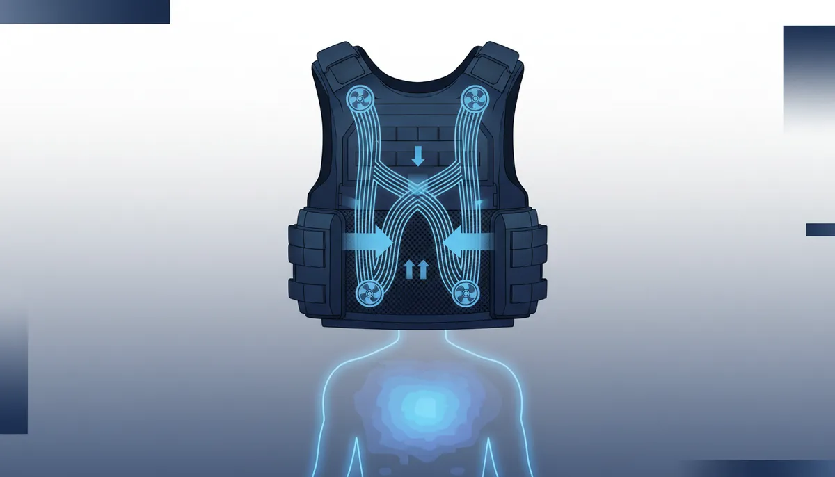 body armor cooling vest