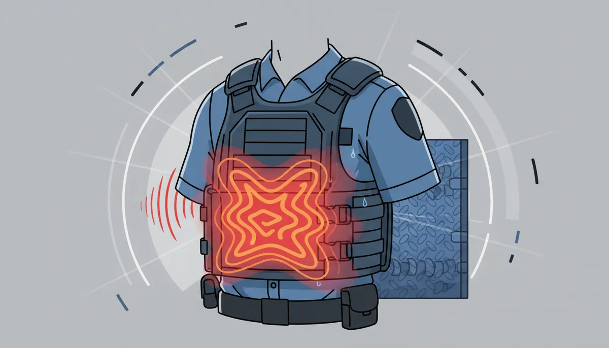 body armor ventilation vest