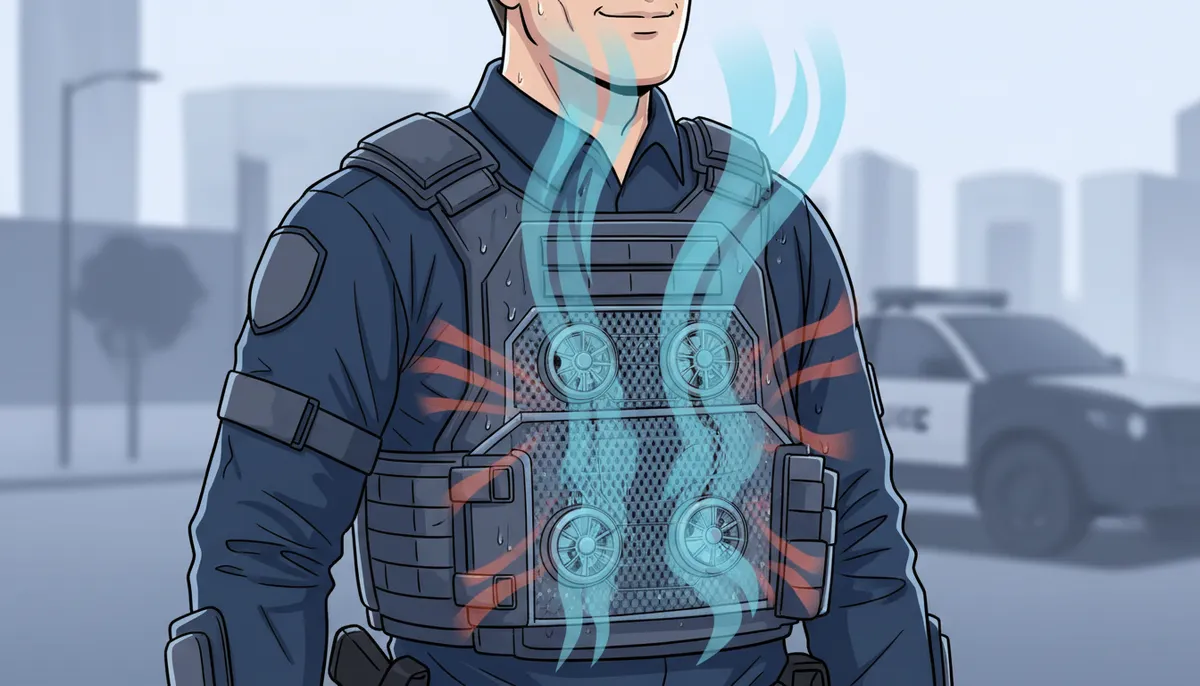 militaur ventilation vest