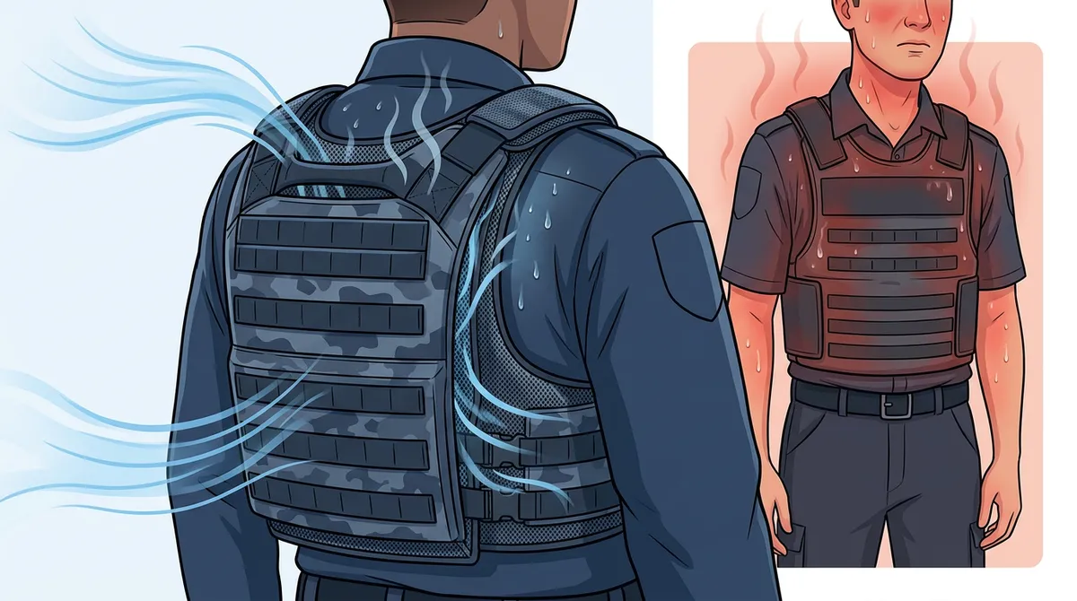 body armour ventilation