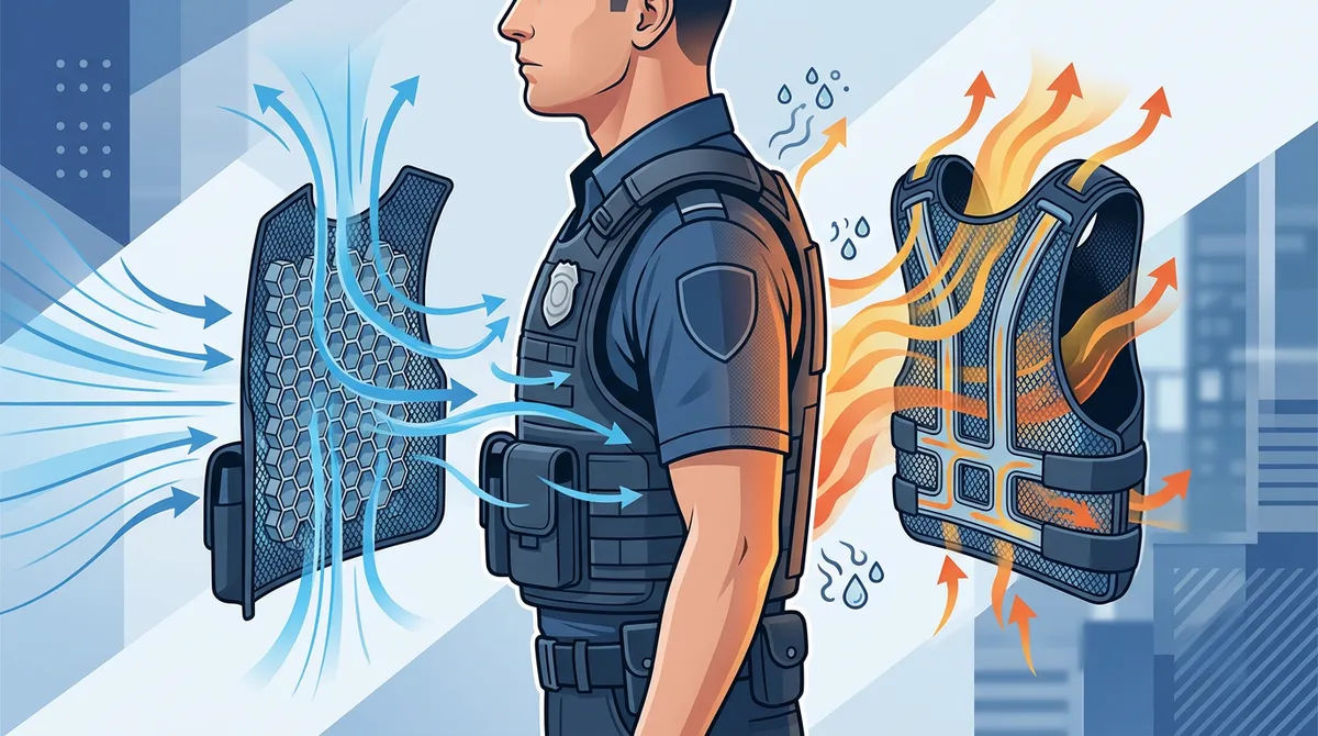 body armour ventilation