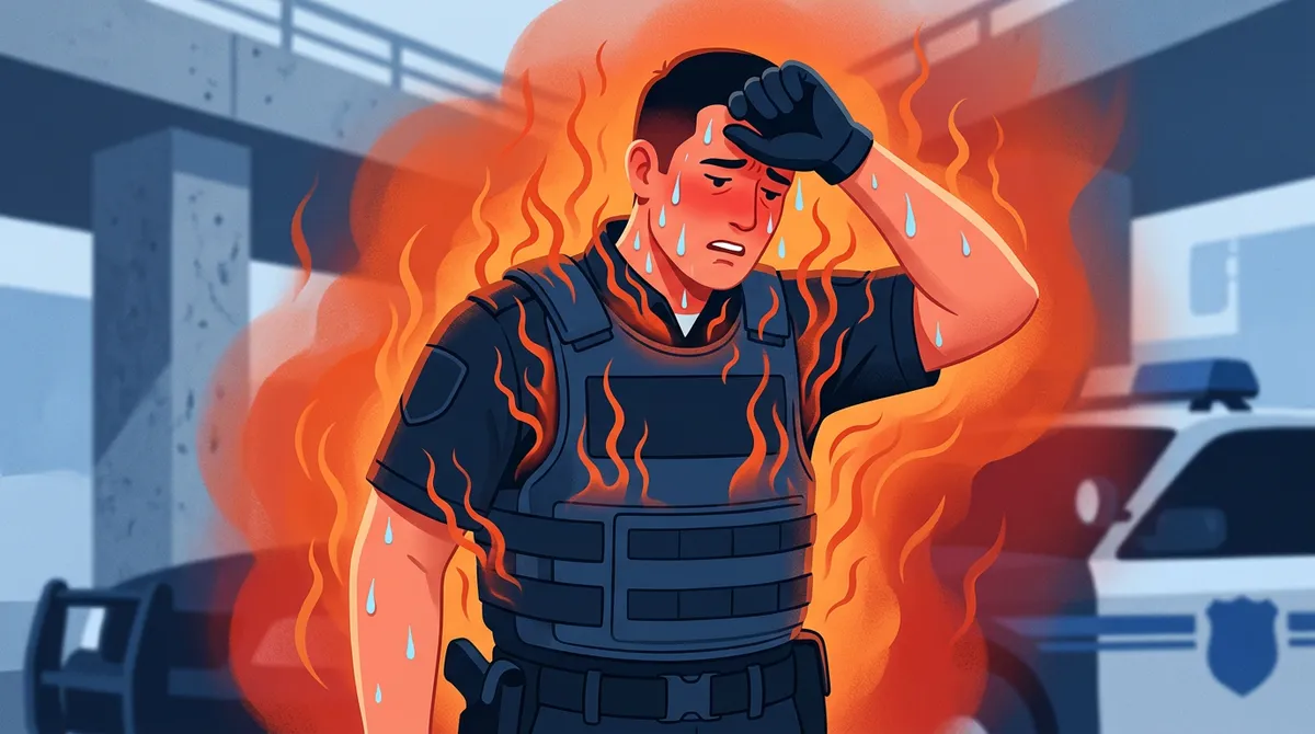 ventilation vest for body armor