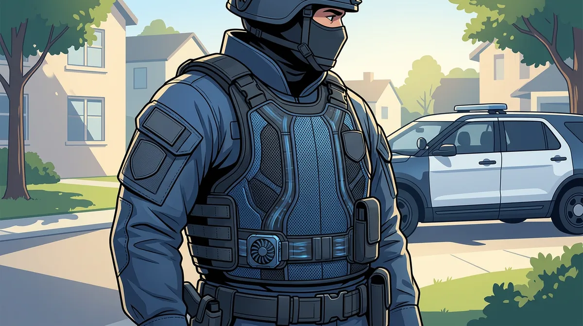 ventilation vest for body armor