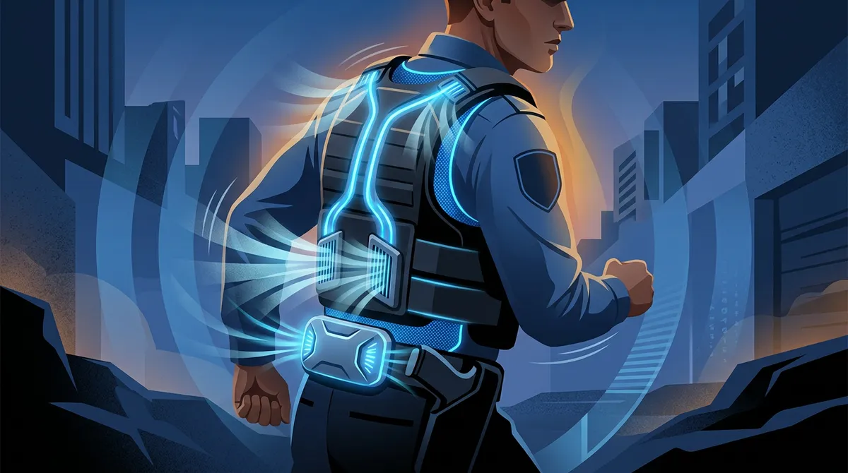 body armor cooling system