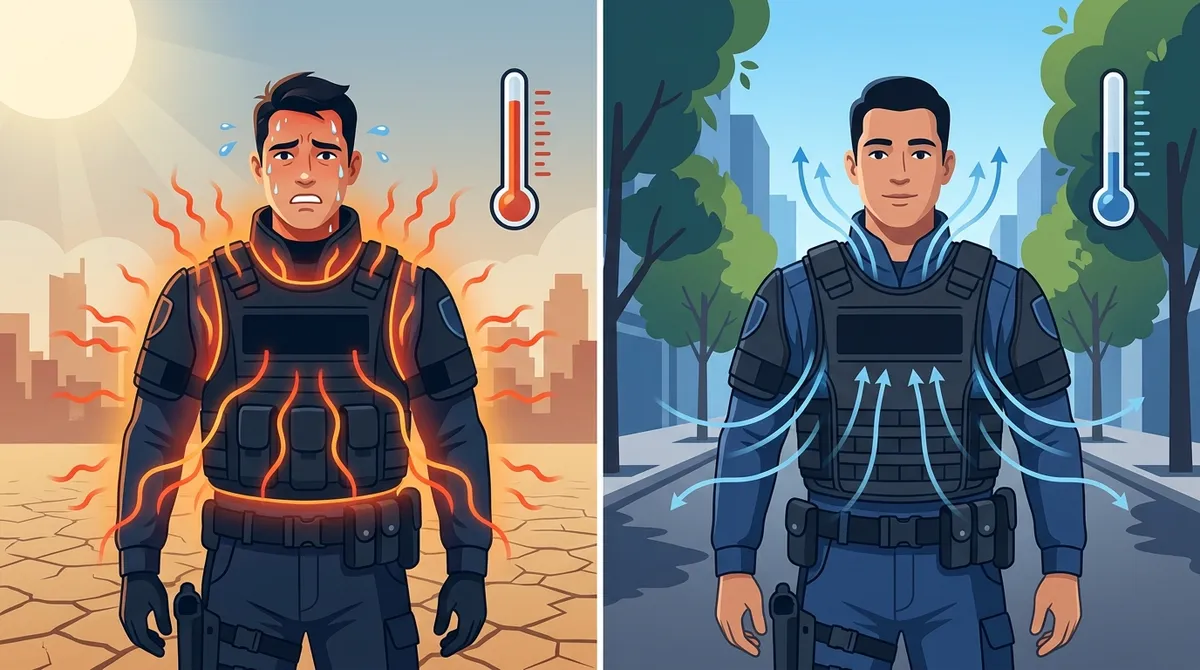 breathable body armor