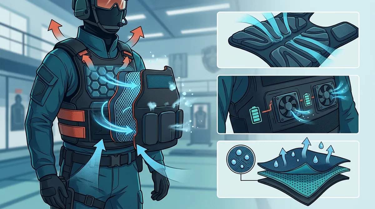 breathable body armor