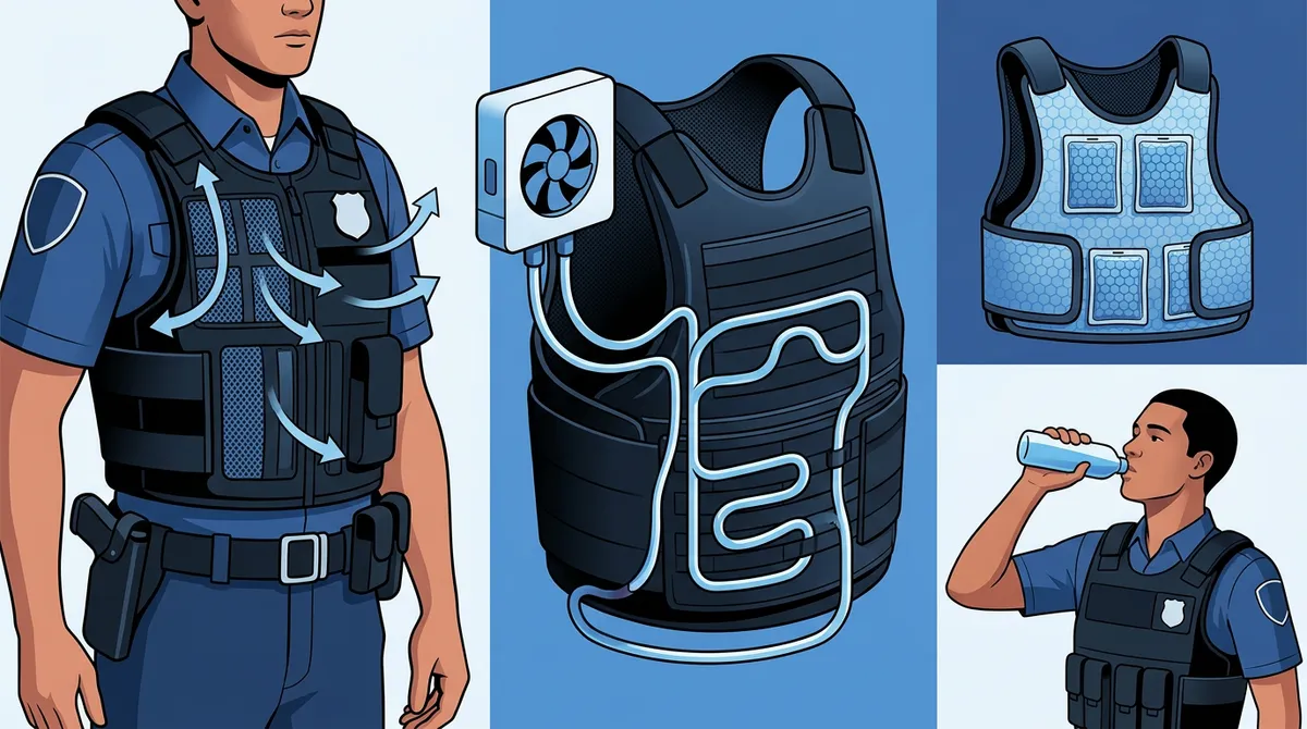 ballistic vest cooling