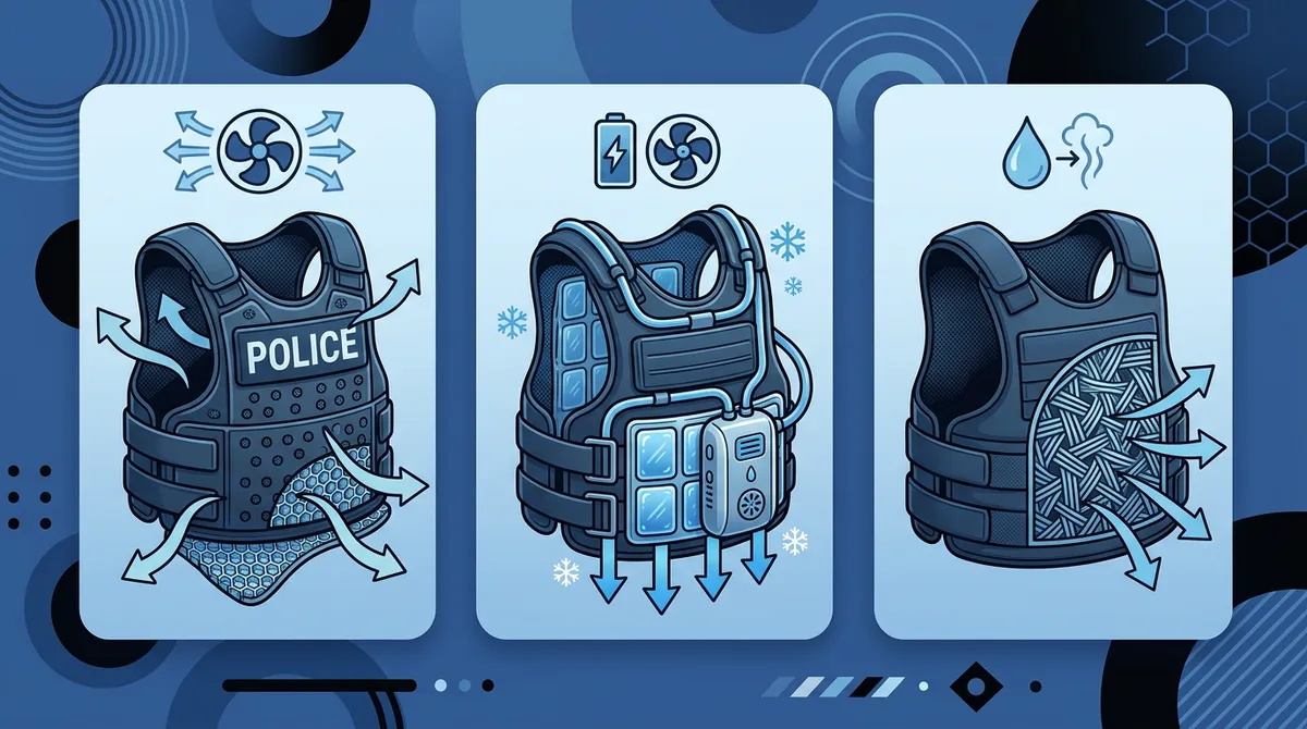 ballistic vest cooling