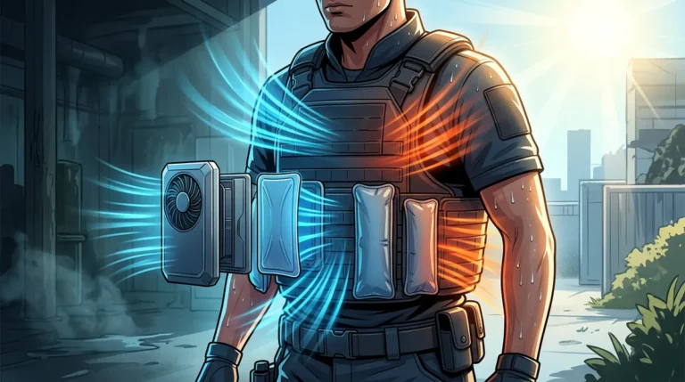 How to Choose the Best Ballistic Vest Cooling Solution