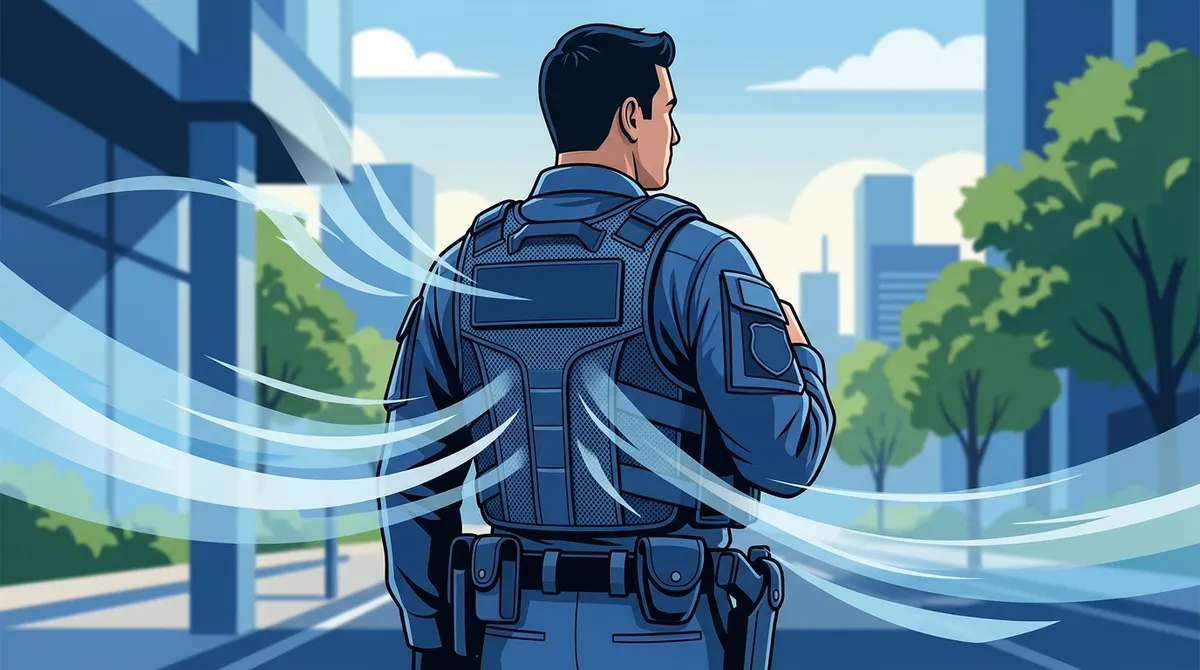 body armour ventilation vest