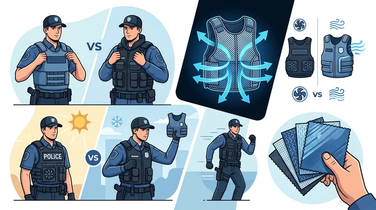 body armour ventilation vest