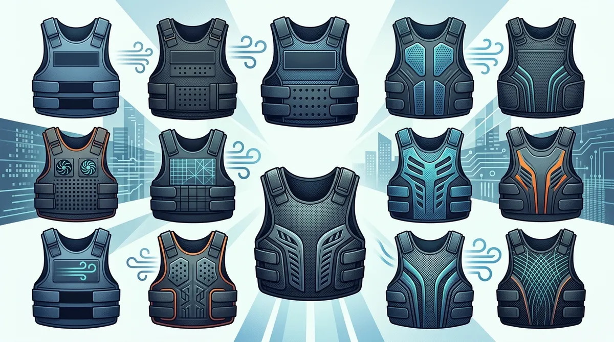 body armour ventilation vest