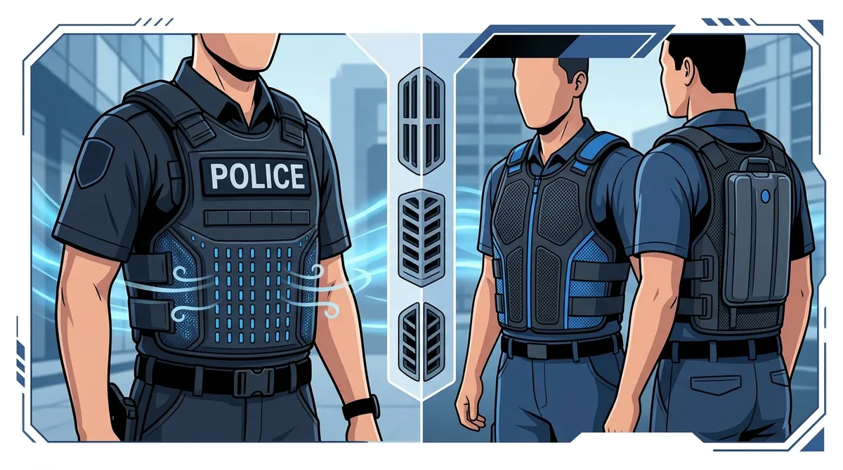 adjustable cooling vest