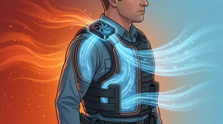 How Does an Active Cooling System Work in Ventilation Vests?