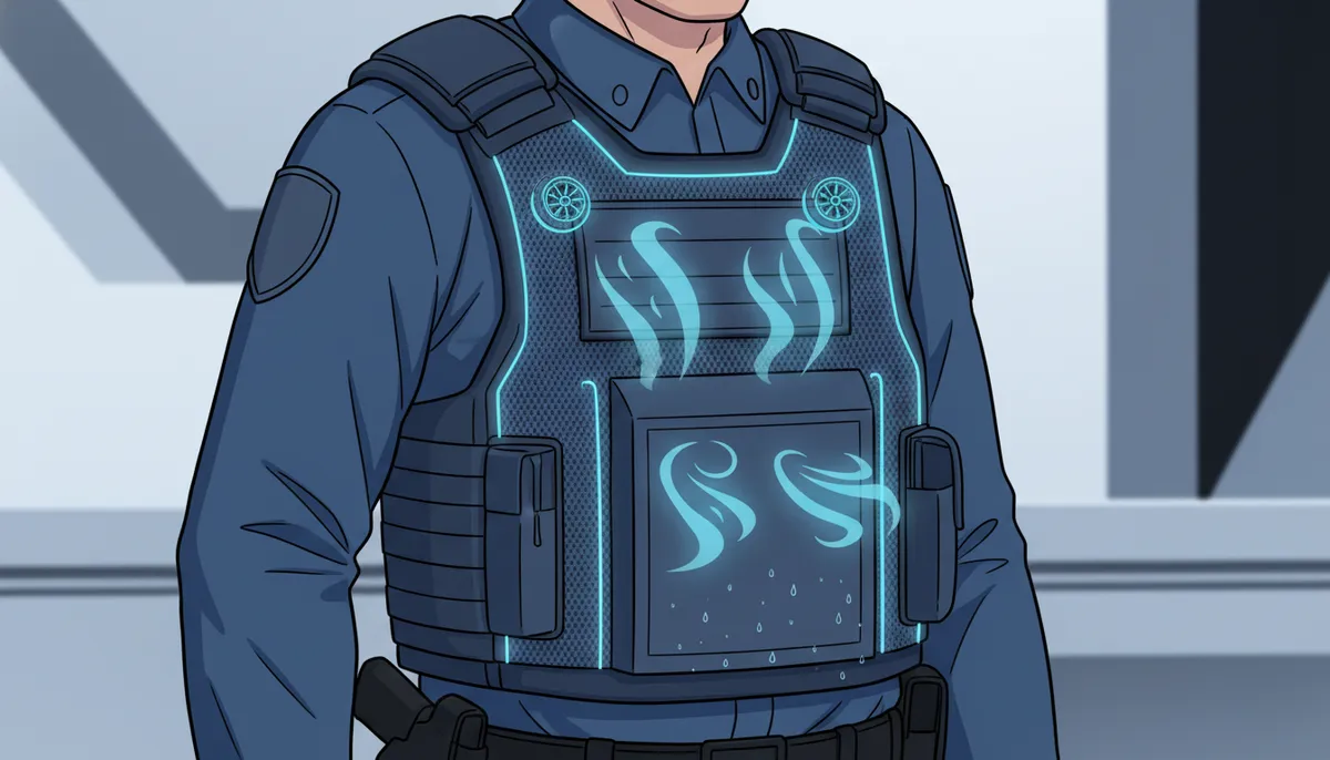on-duty cooling accessories for officers