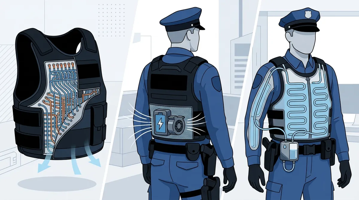 best cooling gear for police officers