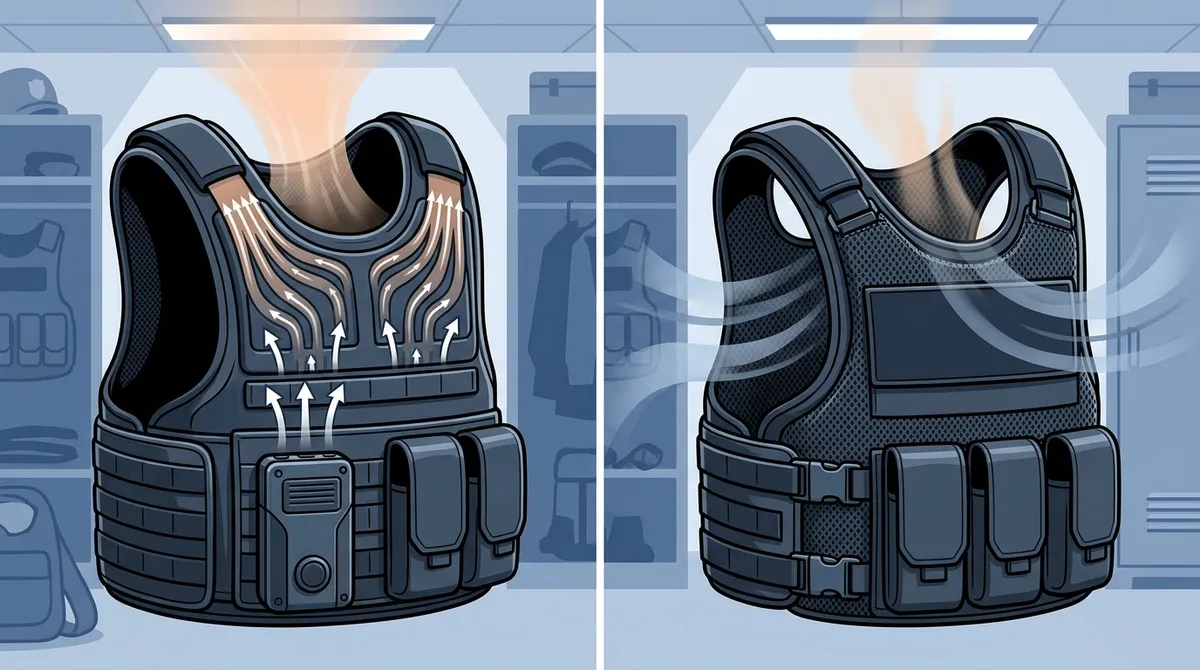 security personnel ventilation