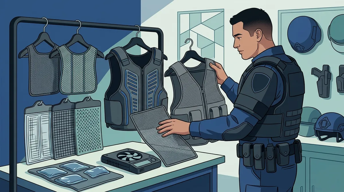 body armor heat relief