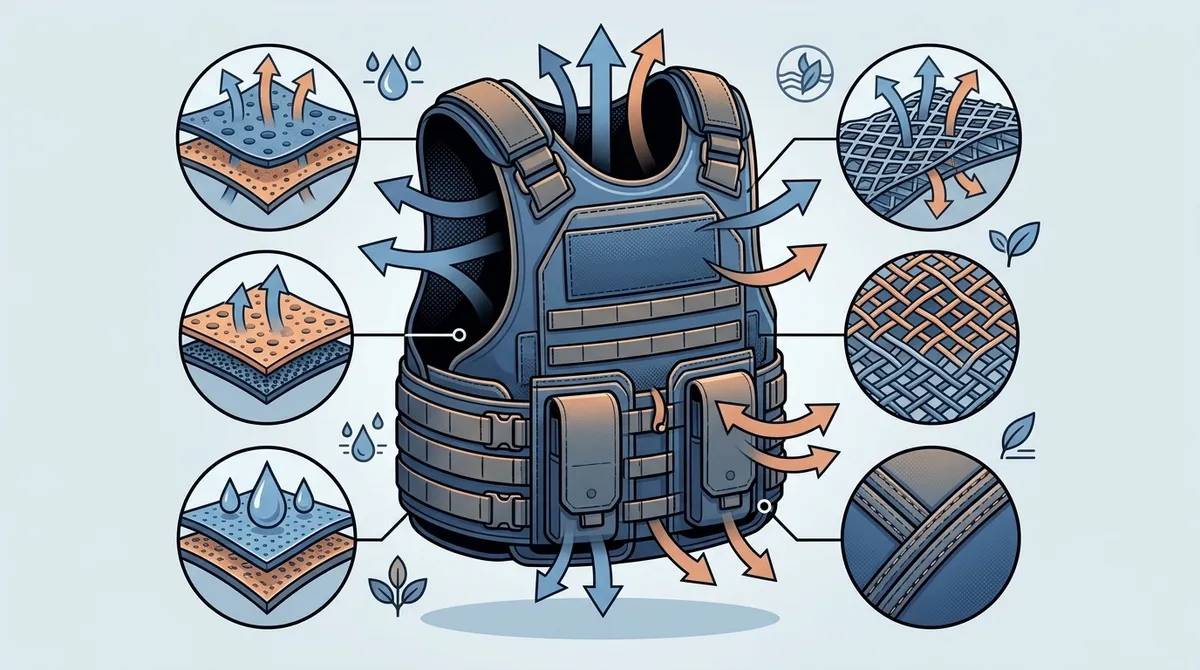 body armor heat relief