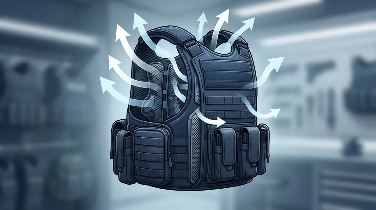 duty belt vest cooling fan