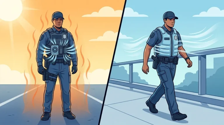 Active vs. Passive Duty Belt Vest Cooling: Which Wins?