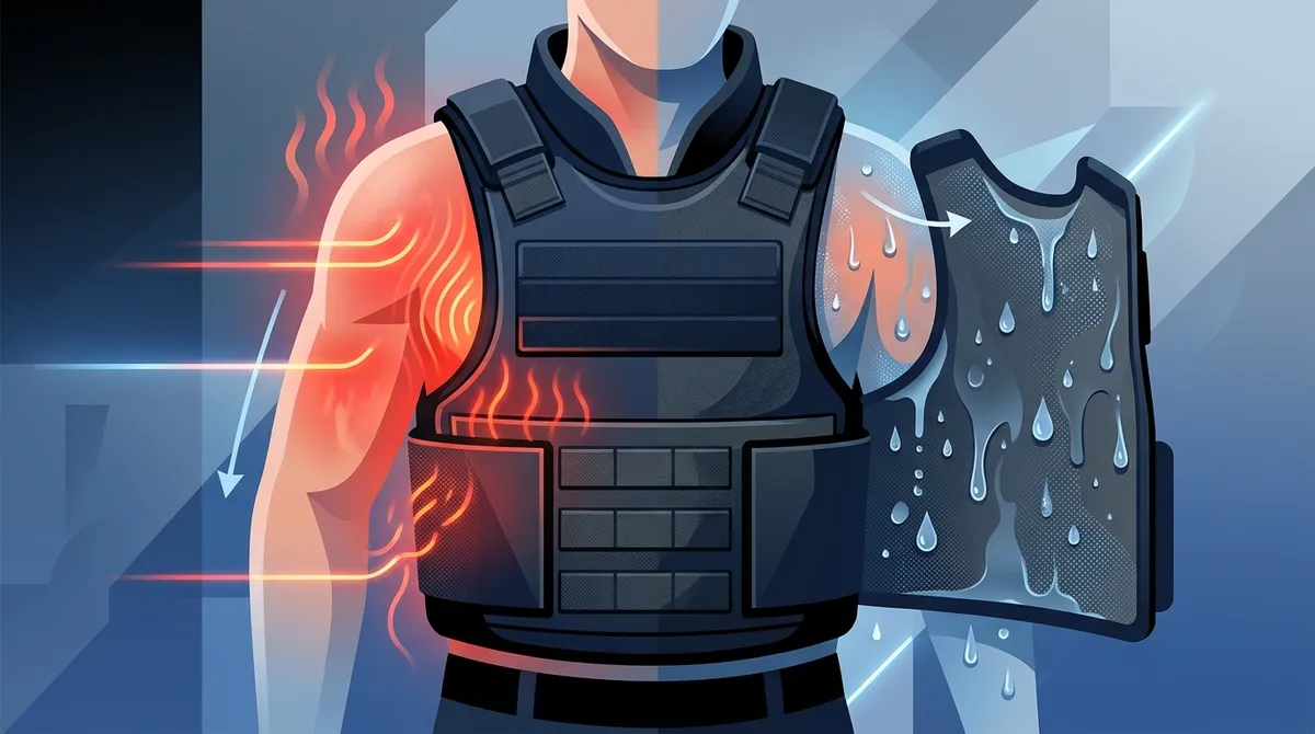 body armor airflow