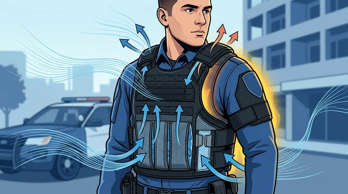 body armor airflow