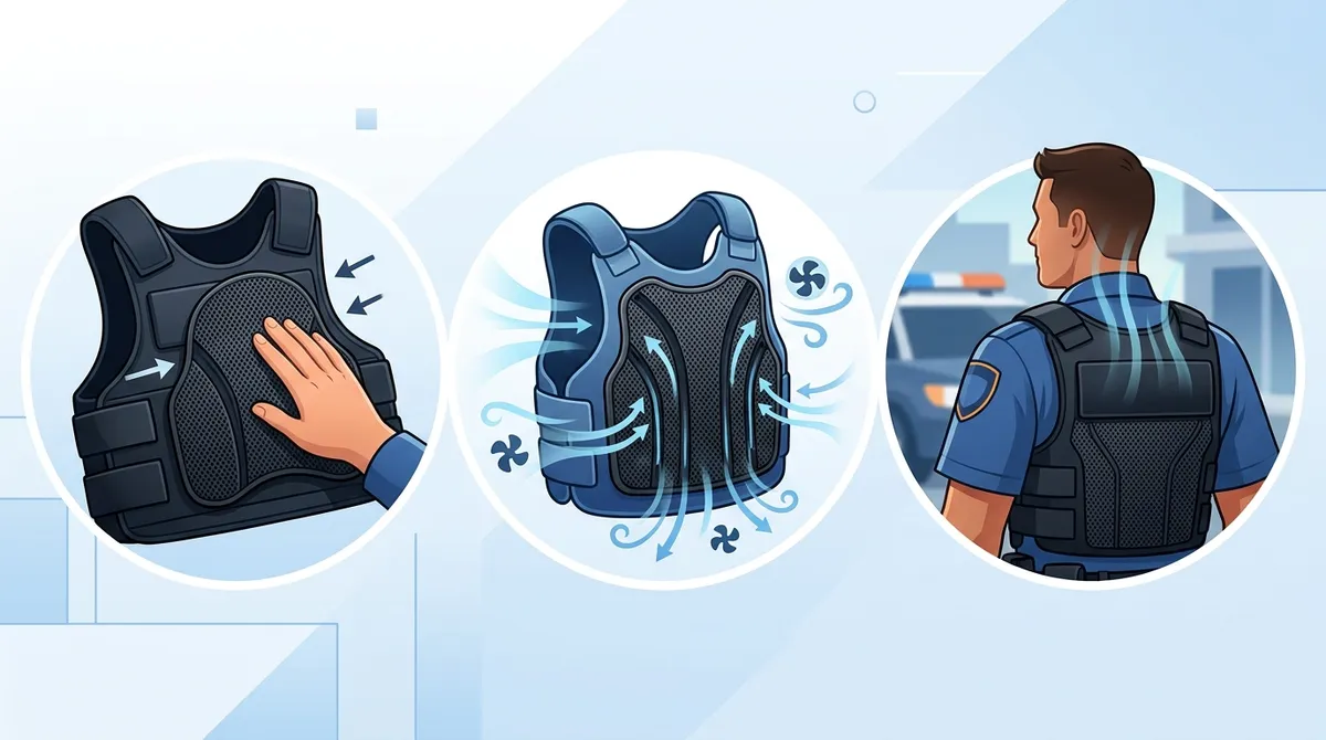 body armor airflow