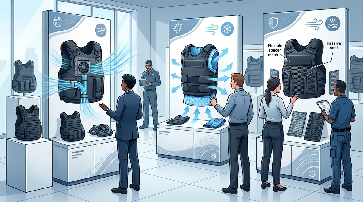 body armor airflow