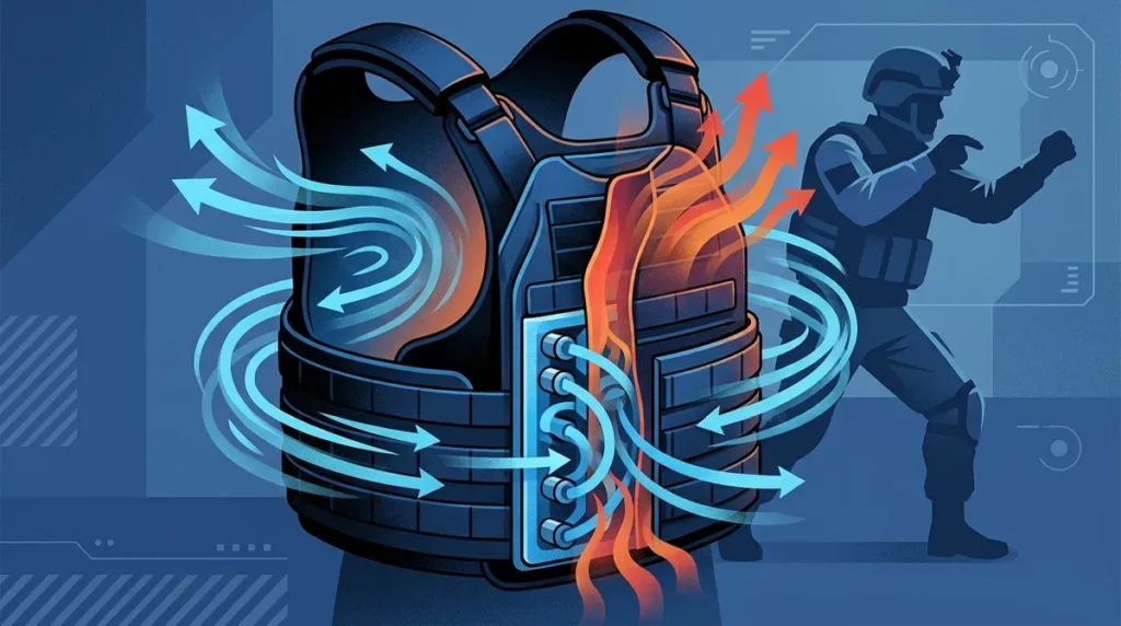 How Does an Airflow System for Military Vests Actually Work?