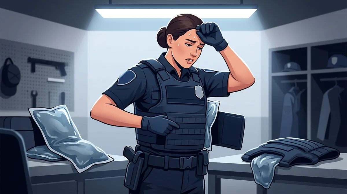 does cooling vest help under body armor