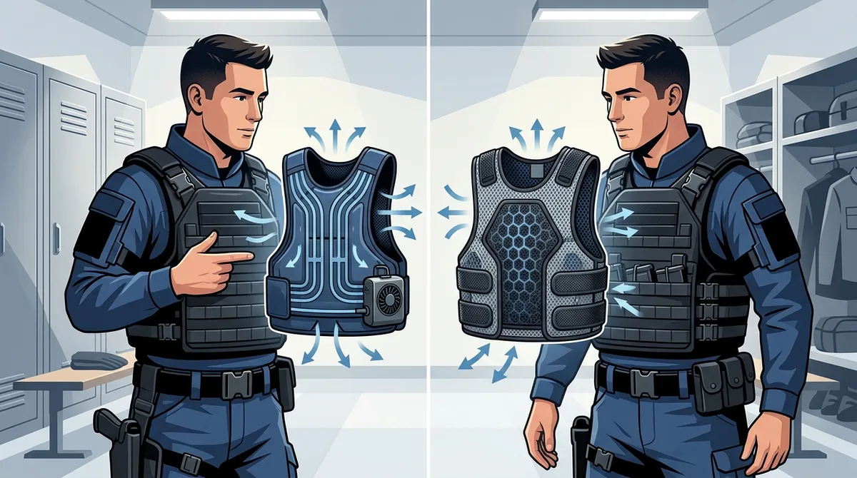 does cooling vest help under body armor