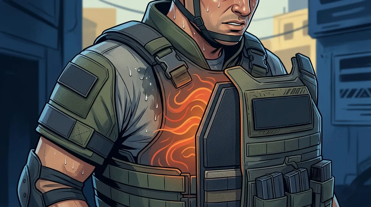 tactical vest ventilation for soldiers