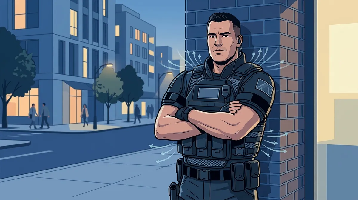 bouncer body armor cooling system