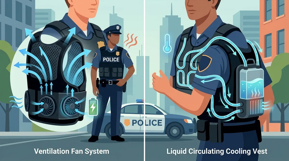 cooling solutions for patrol officers