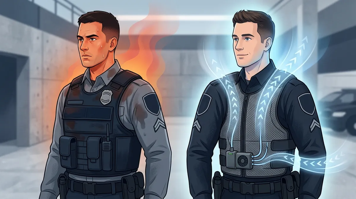 body armor ventilation system comparison