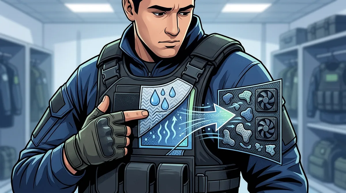 EMS tactical vest cooling solutions