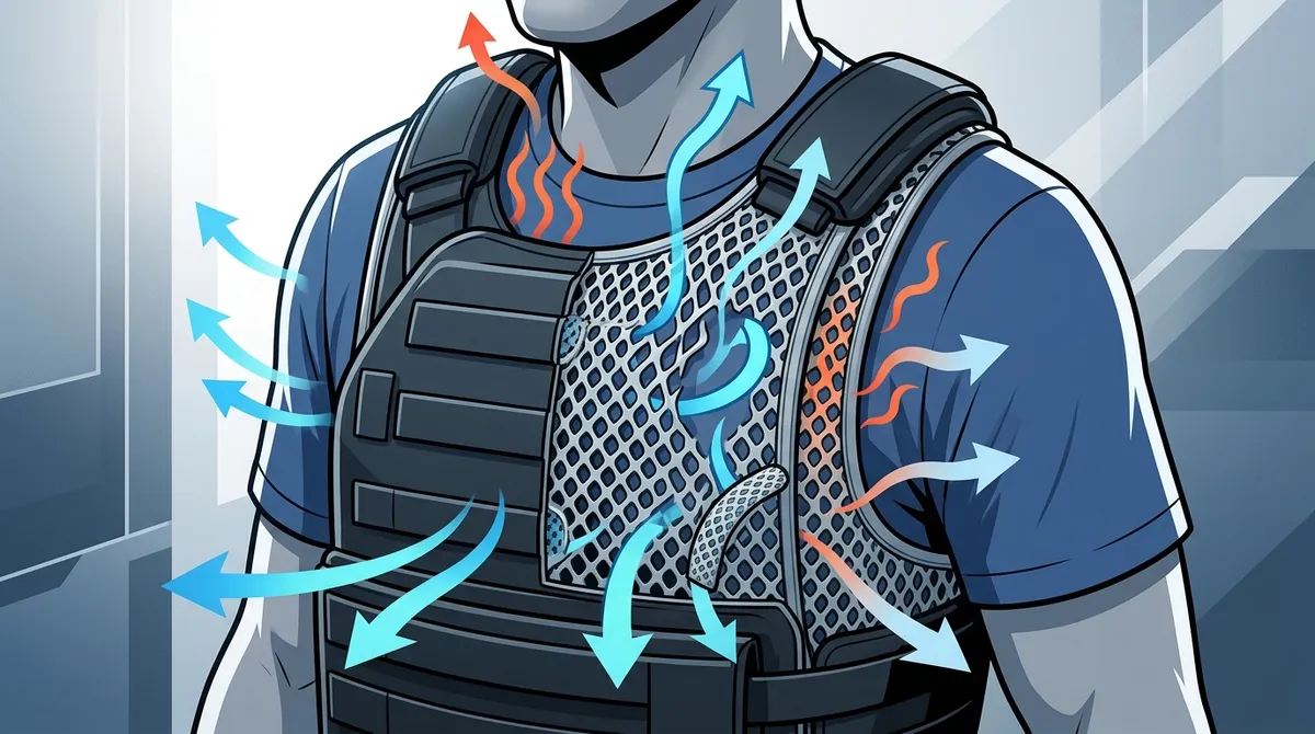 mesh vest vs inflatable vest cooling