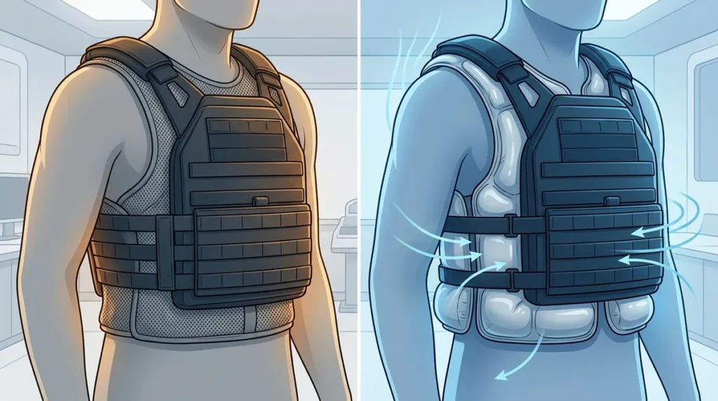 Mesh Vest vs. Inflatable Vest Cooling: Which Wins?