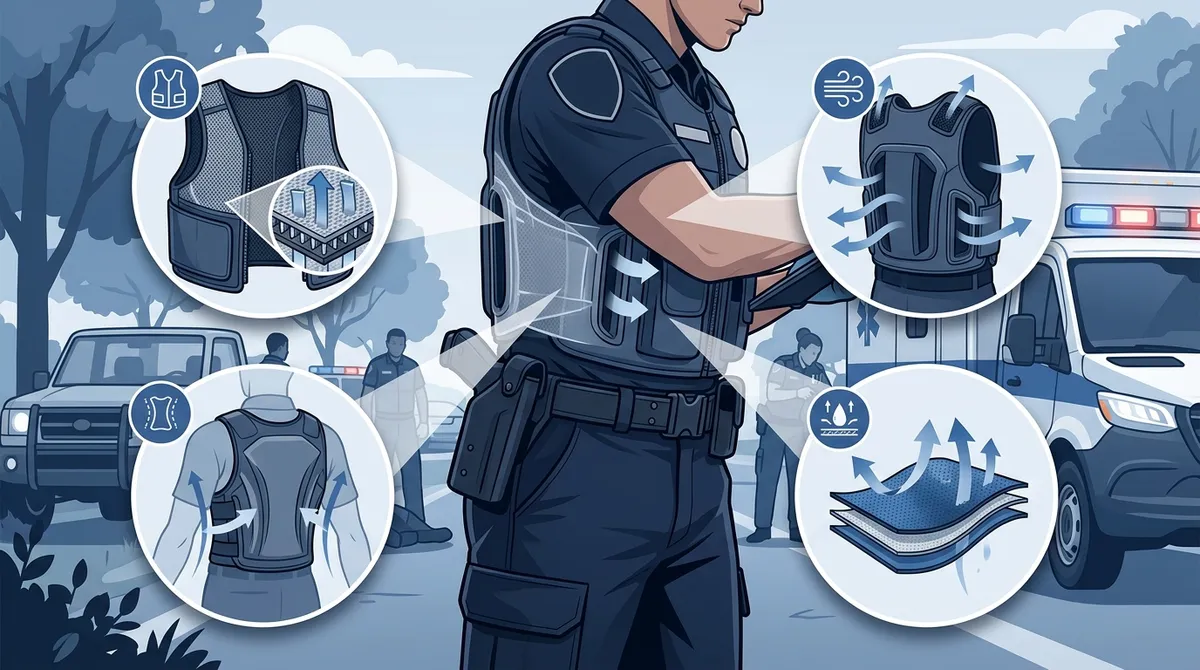 EMS body armor ventilation