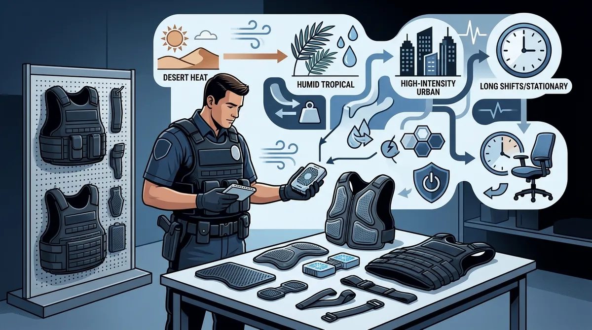 police patrol comfort gear