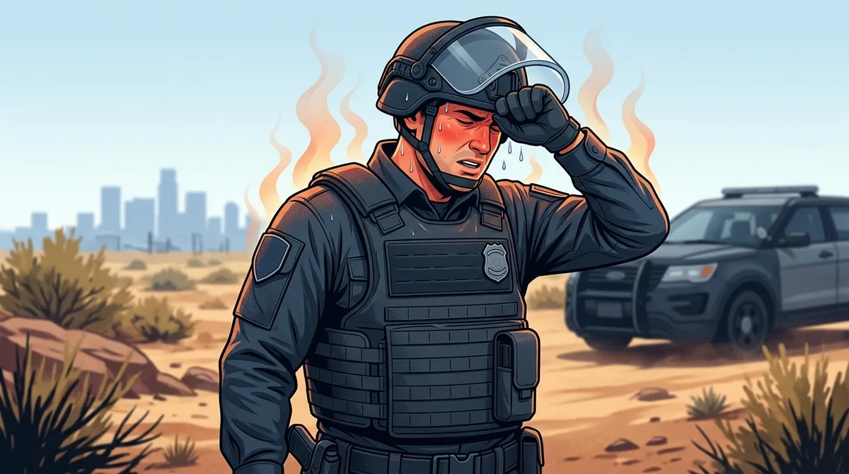 military heat stress prevention gear