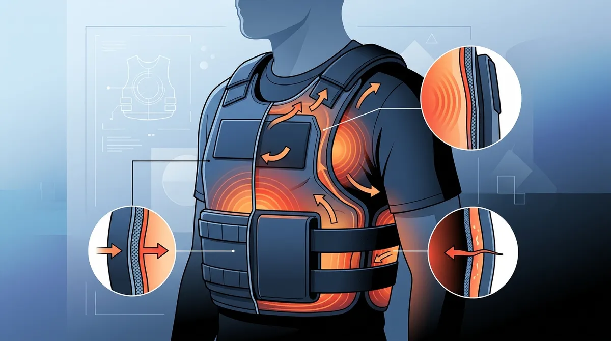 air circulation under bulletproof vest