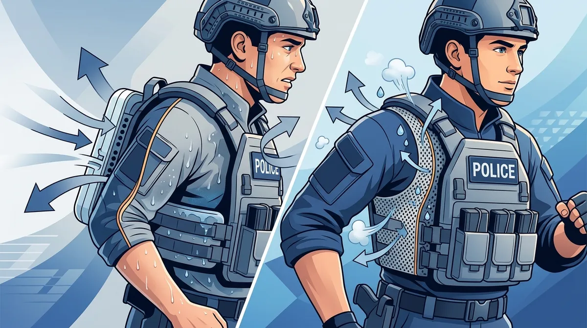 passive vs active body armor cooling