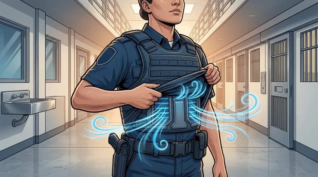 Prison Guard Body Armor Heat Relief: Stay Cool on Every Shift