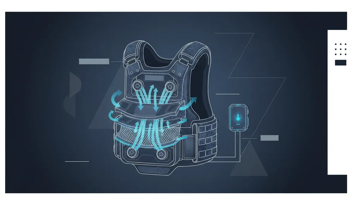 soldier cooling gear hot weather