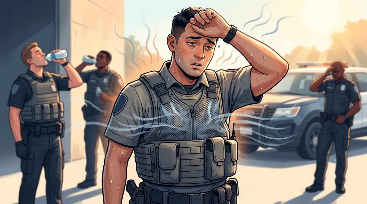 preventing heat exhaustion on duty